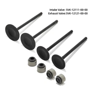 For Yamaha Intake Exhaust Valves Kit Grizzly 700 Raptor 700 Kodiak 700 Rhino 700 - Picture 1 of 10