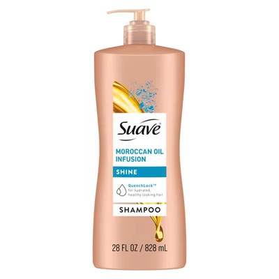 Champú para infusión de aceite marroquí Suave Professionals mejora el brillo 28 fl oz Foto 1 de 4