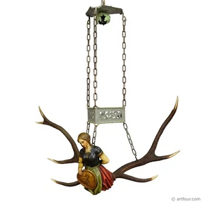 Antique Lusterweibchen of a Victorian Lady ca. 1920 - Picture 1 of 12