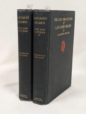 Antique 1906 ~ Life & Letters of Lafcadio Hearn ~ Elizabeth Bisland ~ 2 Vol. Set - Image 1 of 4
