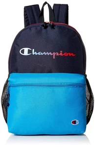 Mochila Champion Youthquake, azul marino/turquesa, talla juvenil - Imagen 1 de 3