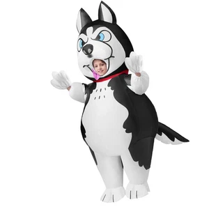 Kids Halloween Inflatable Costumes, Husky Blow Up Costumes Boys with Gloves, ... - Picture 1 of 7