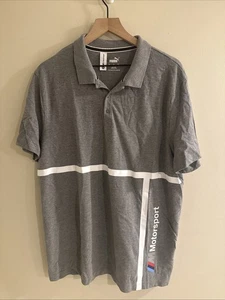 Polo Puma BMW Motorsport Para Hombre Talla XXL Gris Carreras Informal - Imagen 1 de 9
