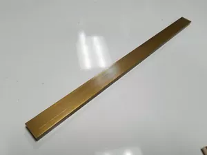 (1) 1/4" x 1" C360 BRASS FLAT BAR 12" long Solid .250" Mill Stock H02 - Picture 1 of 1