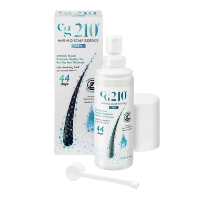 1 X Cg210 Esencia de Cabello y Cuero Cabelludo 80 ml para Hombres Tratamiento Anti Pérdida de Cabello Foto 1 de 4