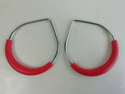 Set 2 Stück Turn Ringe Metall Schaukel Turnringe 120 mm NEU Ring Turnring 135