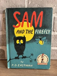 Vintage 1958 Sam And The Firefly By P. D Eastman Kids Beginner Books 1st Edition - Picture 1 of 7