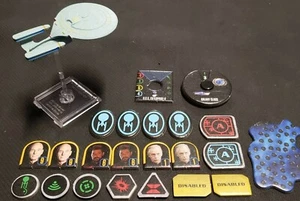 Star Trek Attack Wing (WizKids) 1st Edition Core Set USS Enterprise-D (used) - Picture 1 of 3