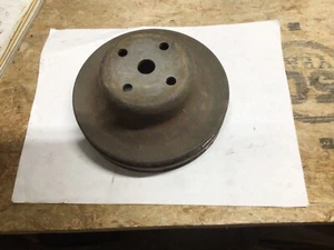 ORIGINAL GM SBC WATER PUMP PULLEY CHEVY CORVETTE NOVA CAMARO C10 BELAIR OEM - Bild 1 von 3