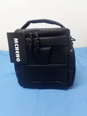 Bolso de hombro universal impermeable de cuero MCHENG para Canon Nikon Sony Foto 1 de 4