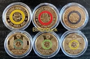 2023 $2 MATILDAS FIFA Women's World Cup +Vegemite Coin FULL SET 6 coins Capsule - Picture 1 of 4