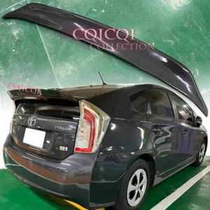 Carbon Fiber trunk spoiler for TOYOTA 2009~2014 Prius XW30 ZVW30 ZVW35 ◎ - Picture 1 of 8