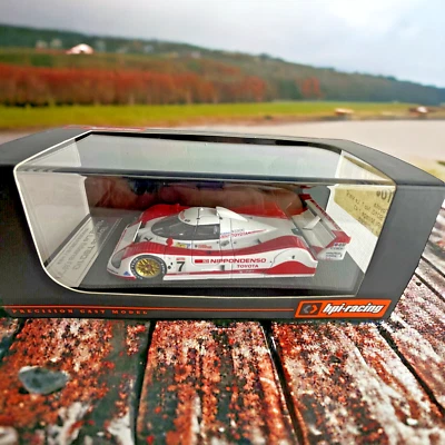 HPI-RACING 1/43 TOYOTA TS010 N°7 1992 LE MANS Product by HPI MIRAGE  RED/WHITE - Photo 1/4