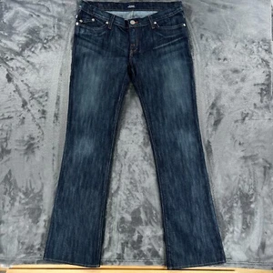 Jean Rock & Republic Bootcut Hombre 36x35 Azul Envejecido Lavado Oscuro Denim Grunge - Imagen 1 de 13