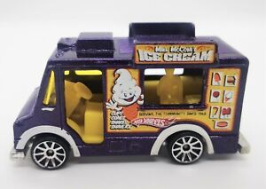 Vintage Mattel Inc. Diecast Hot Wheels B26 Purple Ice Cream Truck 1983 Malaysia