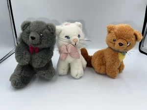 Vintage Disney Store Aristocats Konvolut Marie Toulouse Berlioz Plüsch Kuscheltiere - Bild 1 von 12