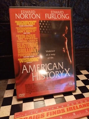 American History X DVD (1999) Edward Norton, Kaye (DIR) cert 18 - Image 1 of 2