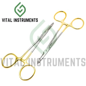 "Soporte de aguja TC Olsen Hegar 4,75" alemán acero inoxidable CE veterinario quirúrgico dental" 2 piezas - Imagen 1 de 2