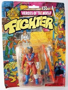 VINTAGE 90's NINJA TURTLES HEROES OF THE WORLD FIGHTER BEBOP FIGURE KO NEW ! - Picture 1 of 7