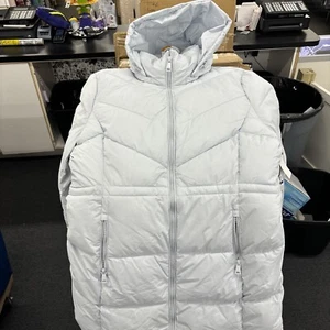Calvin Klein Long Water Resistant Removable Hood Puffer Jacket Damen 2XL - Bild 1 von 3