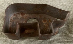 Antike Volkskunst Lötdose AUSSTECHFORM Pa. Holländischer Stil NILPFERD? - Bild 1 von 2