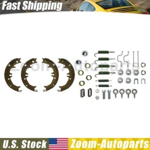 Rear Emergency Parking Brake Shoes w/ Springs For 2004-2013 Toyota Highlander - Picture 1 of 6