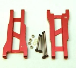 ST2555R STRC Aluminum HD Slash Rear A-Arms w/ Lock-Nut Hinge-Pins, Red - Picture 1 of 9