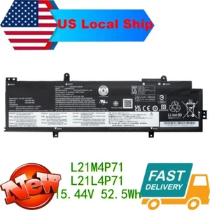 L21M4P71 L21L4P71 L21C4P71 L21D4P71 Battery for Lenovo Thinkpad T14 P14s Gen 3 - Picture 1 of 2