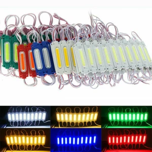 20pcs 12V Superbright COB LED Module Light Lamp IP65 Waterproof Injection ABS - Picture 1 of 18