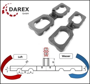 500 Stück PREMIUM Abstandhalter 4 mm für Terrassendielen Distanzhalter - Bild 1 von 8