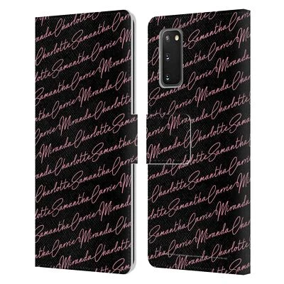 SEX AND THE CITY: TELEVISION SERIES GRAPHICS LEATHER BOOK CASE FOR SAMSUNG 2 - Image 1 of 4