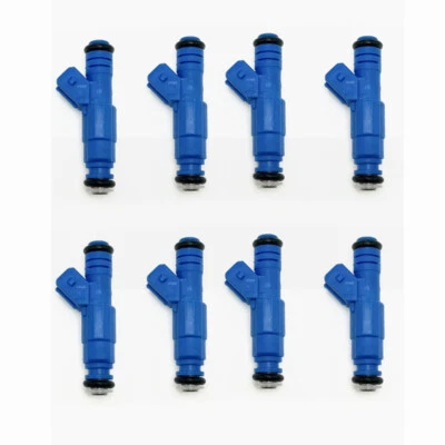 8- UPGRADE BLUE EV1 20LBS Fuel Injectors For 1986-1996 Ford F-150 5.0L/5.8L V8 - Image 1 of 4