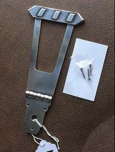 Es175 TP. Trapez CHROM GEALTERT passt Vintage GIBSON Restaurierung JVGuitars VERKAUF! - Bild 1 von 8