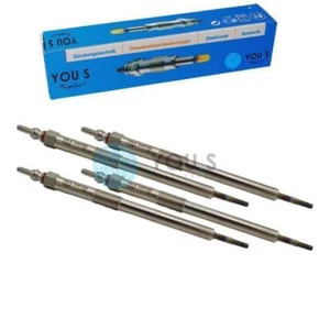 4 Pieces YOU.S Original Glow Plugs For NISSAN NV400 Bus (X62, X62B) Dci - Picture 1 of 2