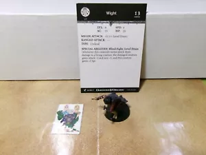 =Dungeons and Dragons D&D HARBINGER Wight 52/80 con tarjeta= - Imagen 1 de 1