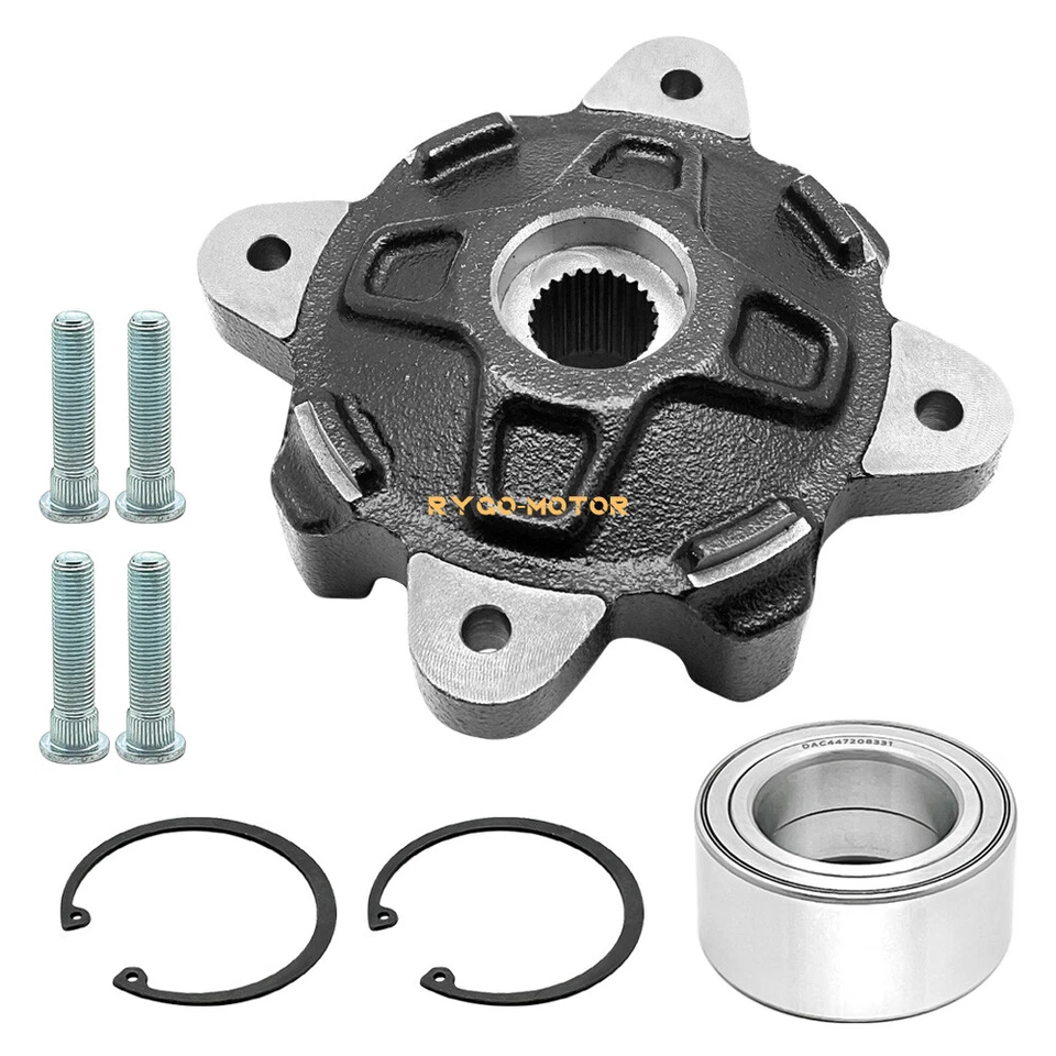 Front Wheel Hub & Bearing Kit for Polaris Ranger 500 800 Diesel-900 Crew 2010-17 - Image 1 of 4