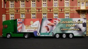 Rarität,1:87,Scania 164L 580 SZ,Bitburger,Fußball-EM-2004,Kroatien ,Nr.041a - Bild 1 von 4