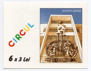 2002 - Europa CEPT (Moldavia) - il circo, libretto con minifoglio di 6 MNH** - Picture 1 of 2