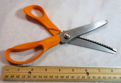 Fabulous Fiskars USA Pinking Shears Gently Used - Image 1 of 2