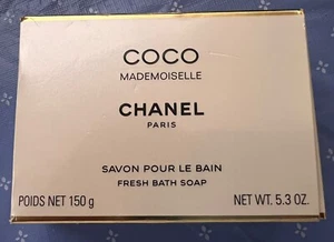 CHANEL COCO MADEMOISELLE BATH SOAP 5.3 oz Full Size, NEW, SEALED Read Desc - Picture 1 of 5