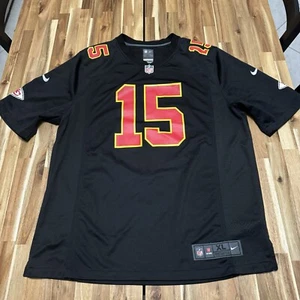 Camiseta Patrick Mahomes Para Hombre XL Nike Negra Kansas City Chiefs NFL Fútbol - Imagen 1 de 11