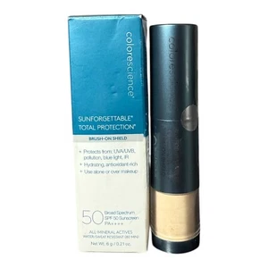 Colorescience Sunforgettable SPF50 Brush On Shield, FAIR, New In Box - Picture 1 of 2