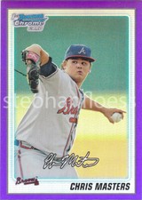 2010 Bowman Chrome Draft Picks / Prospects Purple Refractor You Pick The Card