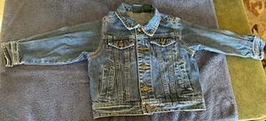 John Deere Size 3T  Youth Button Up Denim Jean Jacket  W Front Pockets. - Picture 1 of 15