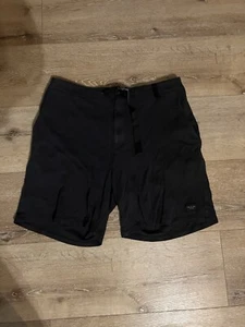 Rag & Bone Black Perry Stretch Twill Chino Shorts Men's Sizd XL - Picture 1 of 3