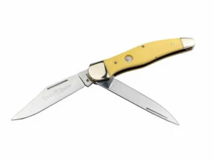Boker Traditional Series 2.0 Folding Hunter Yellow Delrin Pocket Knife ✔️ 110839 - Picture 1 of 2