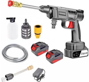 Lancia idropulitrice con 2 batterie da 48V Pistola a pressione con accessori - Foto 1 di 6