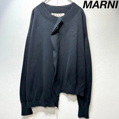 Marni Womens Deformed asymmetrical crew neck design sweatshirt - Image 1 of 4
