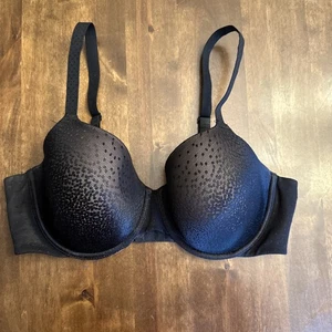 Sujetador Wacoal 36D 853303 Lunares Sexy Encaje Lencería Todos los Días Con Aros Negro 🖤 - Imagen 1 de 7