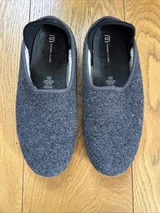 Mahabis Classic Grey Yellow Comfort Slipper Shoe Mens Size EU 44, UK 9.5 - Picture 1 of 10
